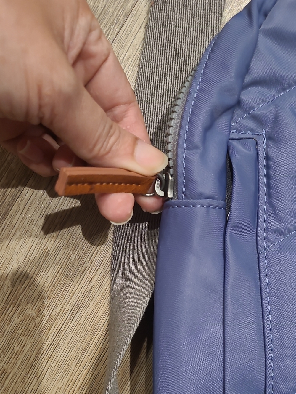 ORI Periwinkle Lightweight Sling  Backpack - Picture 10 of 10